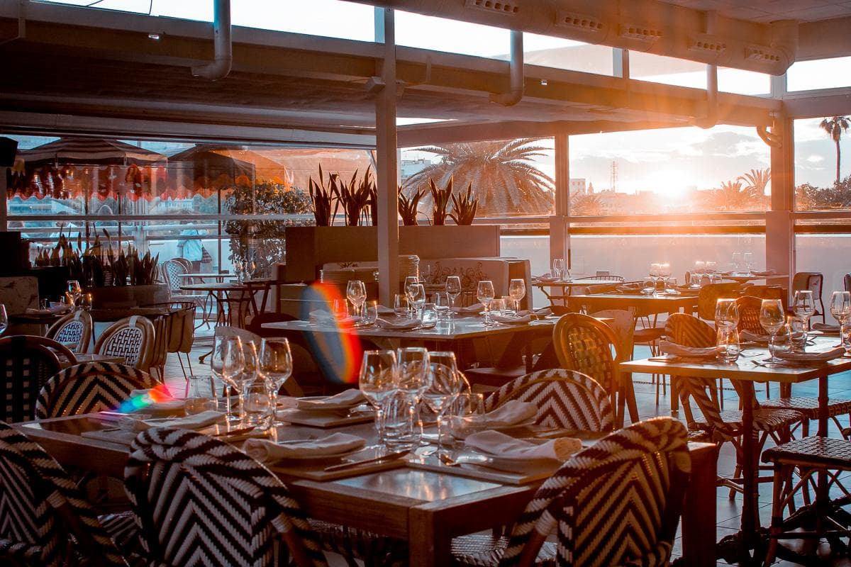 Restaurante ÀTIC de Palau Alameda en Valencia