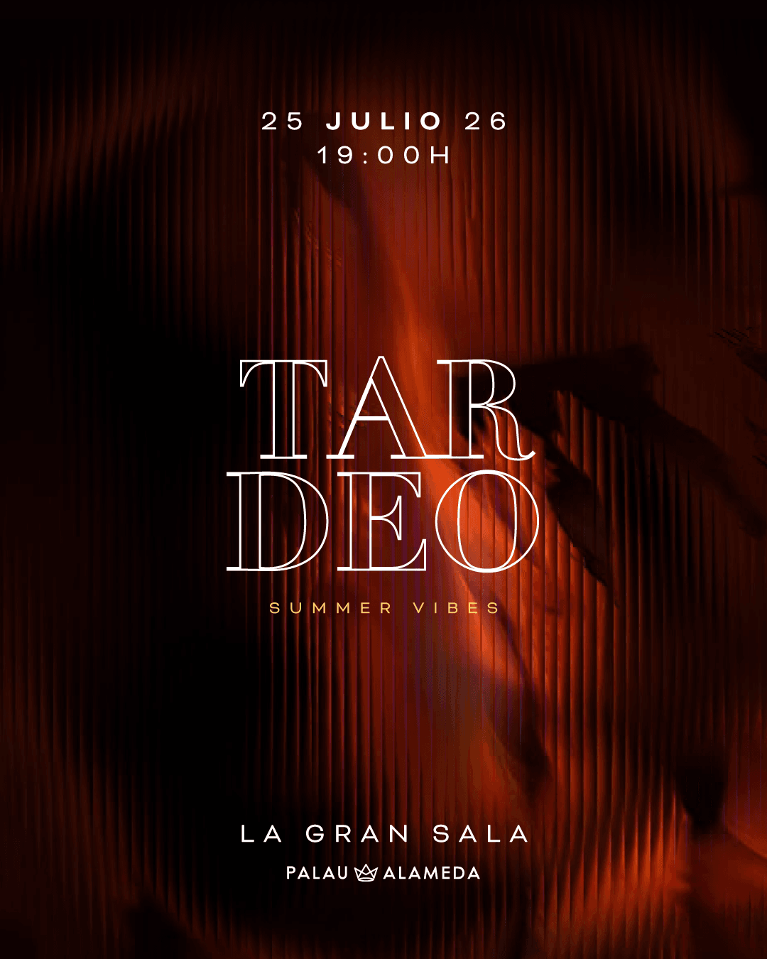 TARDEO LA GRAN SALA SÁBADO