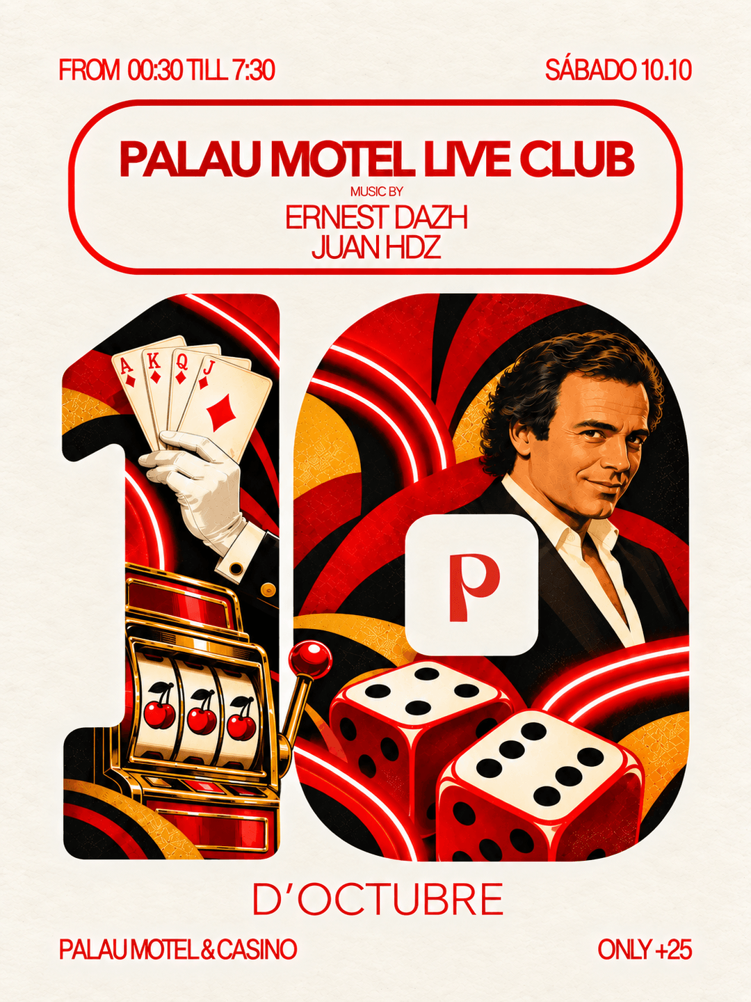 PALAU MOTEL & CASINO | SÁBADO NOCHE